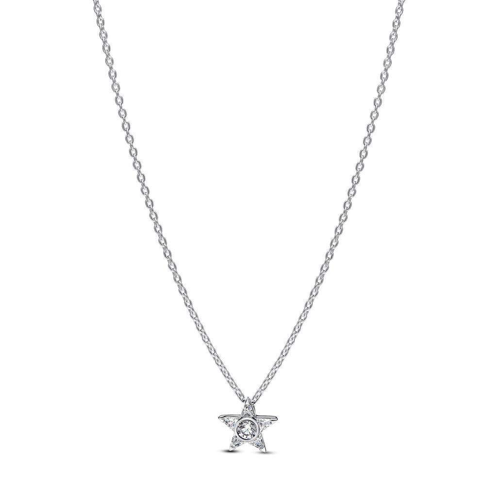 Pandora Timeless Collier Pendentif Stella Ajouré Scintillant 395082C01-45