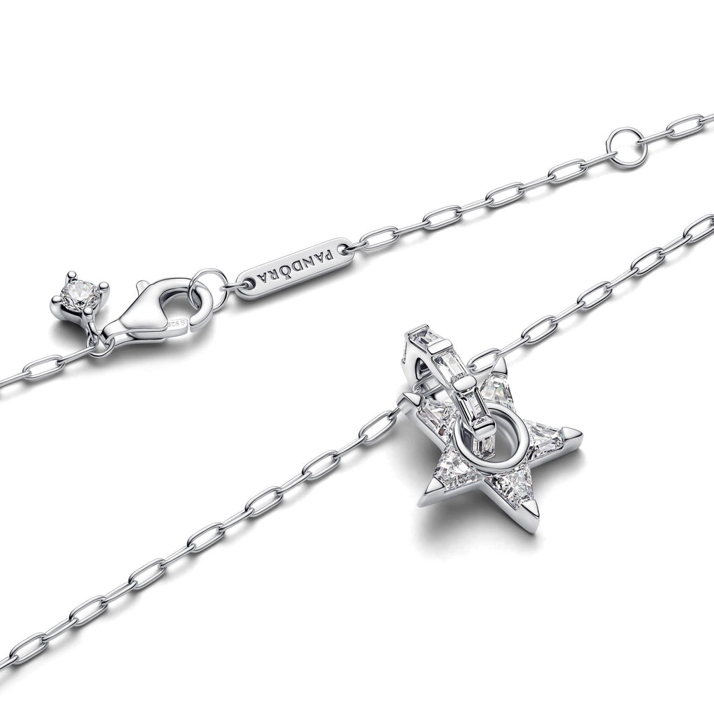 Pandora Timeless Collier Pendentif Stella Ajouré Scintillant 395082C01-45