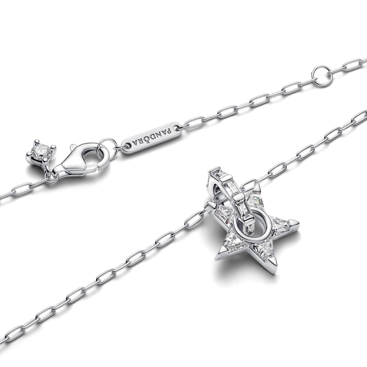 Pandora Timeless Collier Pendentif Stella Ajouré Scintillant 395082C01-45