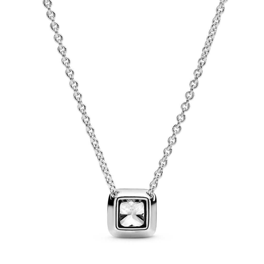 Pandora Timeless Collier Halo Scintillant Carré 396241CZ-45
