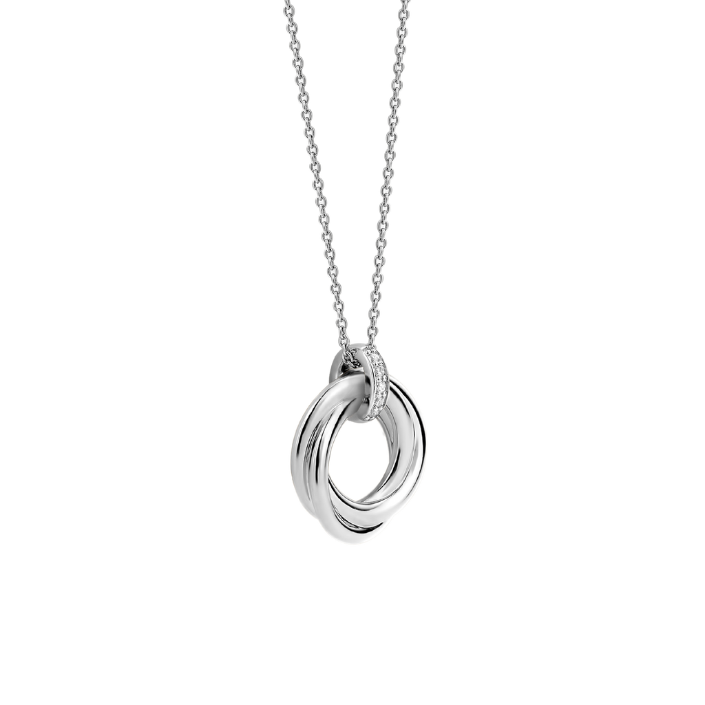 Ti Sento Milano Collier pendentif Cercles 3972ZI
