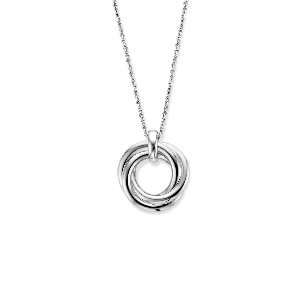 Ti Sento Milano Collier pendentif Cercles 3972ZI