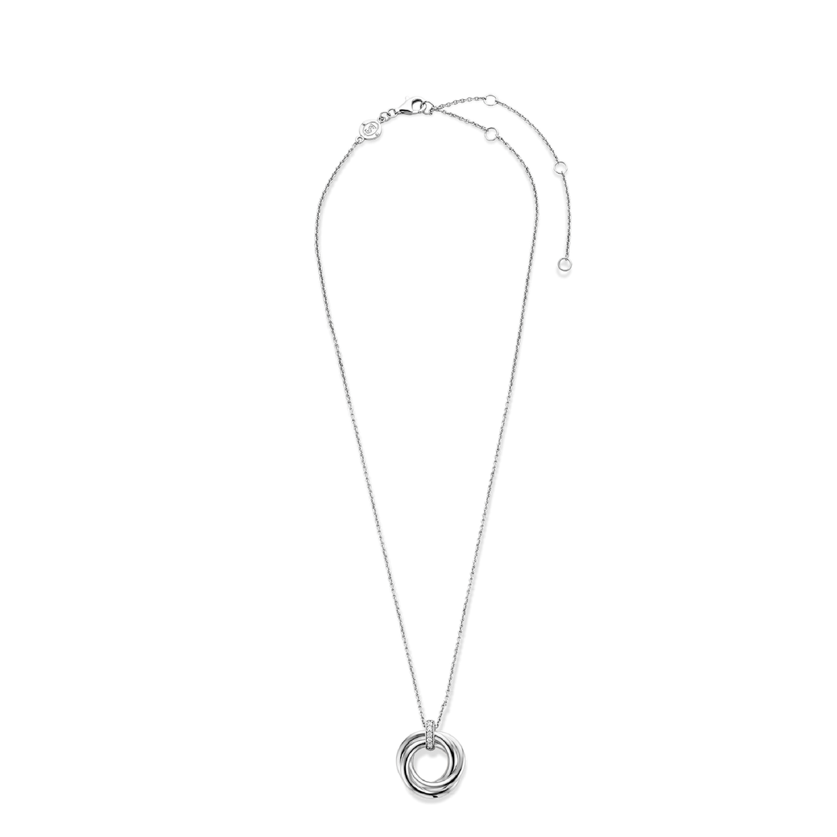 Ti Sento Milano Collier pendentif Cercles 3972ZI