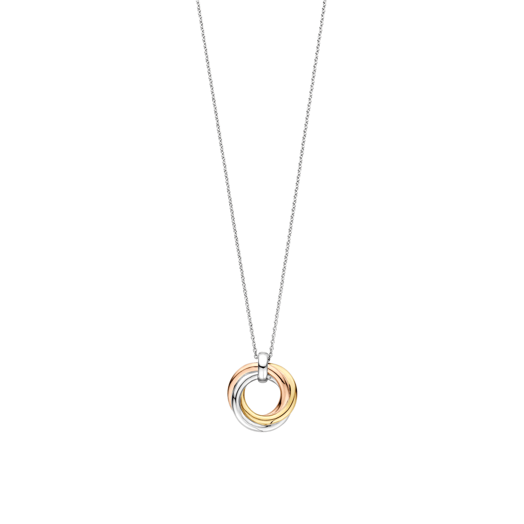 Ti Sento Milano Collier pendentif Cercles 3972ZT