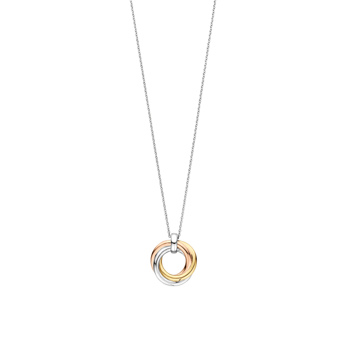 Ti Sento Milano Collier pendentif Cercles 3972ZT
