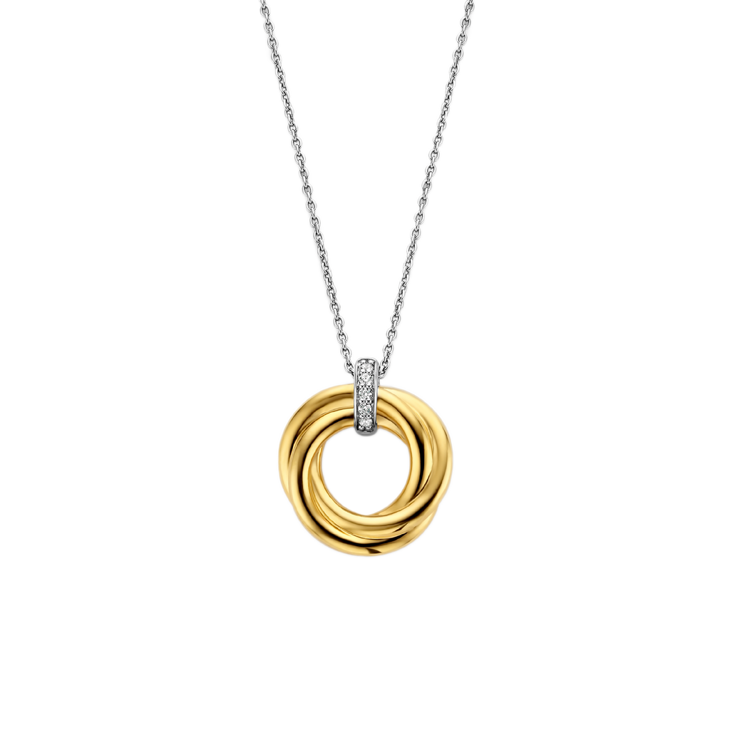 Ti Sento Milano Collier pendentif Cercles 3972ZY