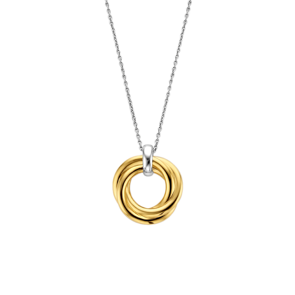 Ti Sento Milano Collier pendentif Cercles 3972ZY