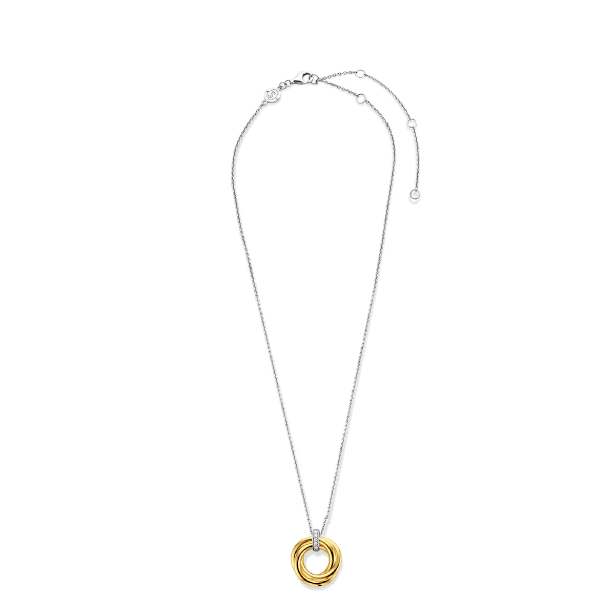 Ti Sento Milano Collier pendentif Cercles 3972ZY