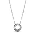 Pandora Signature Collier Cercle Pavé Signature 397436CZ-45