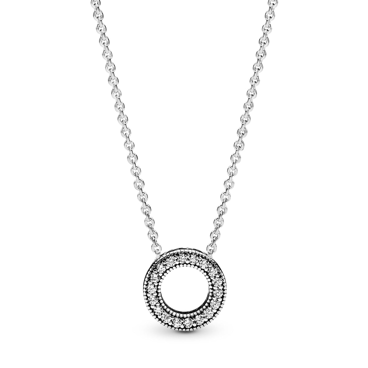 Pandora Signature Collier Cercle Pavé Signature 397436CZ-45