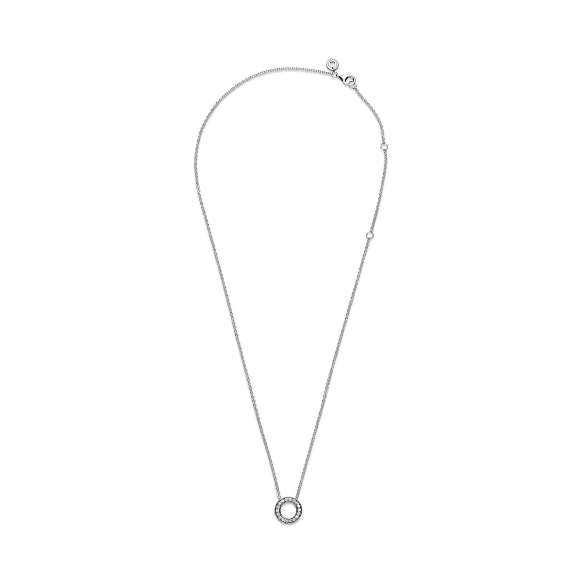 Pandora Signature Collier Cercle Pavé Signature 397436CZ-45