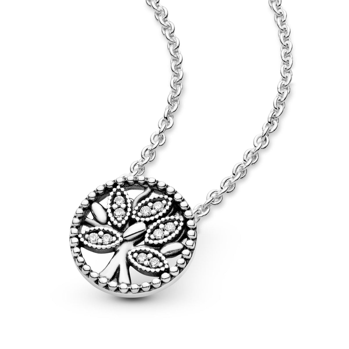 Pandora Moments Collier Arbre De Vie Scintillant 397780CZ-45