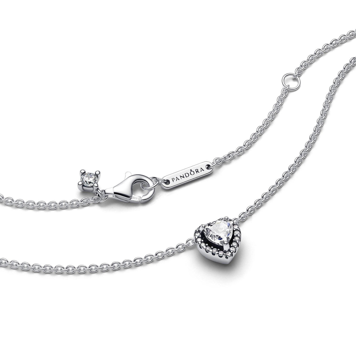 Pandora Timeless Collier Cœur Surélevé 398425C01-45
