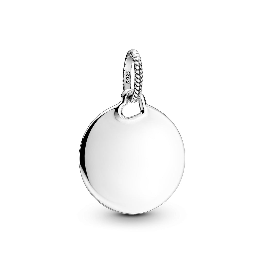 Pandora Moments Pendentif Plaque Ronde Gravable 398610C00