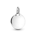 Pandora Moments Pendentif Plaque Ronde Gravable 398610C00