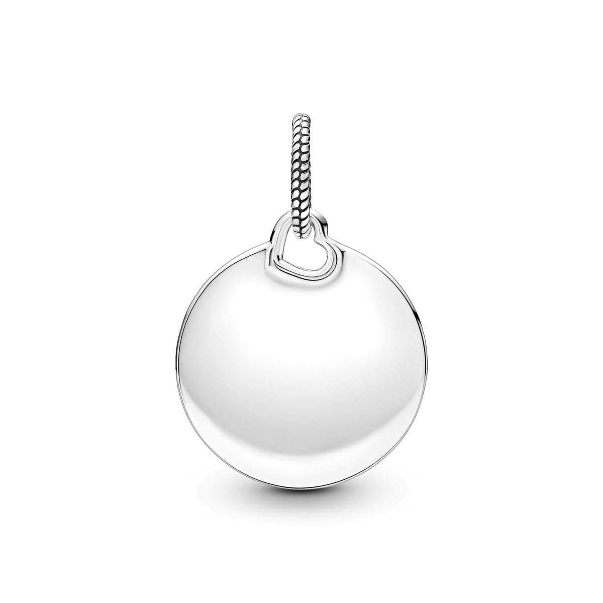 Pandora Moments Pendentif Plaque Ronde Gravable 398610C00