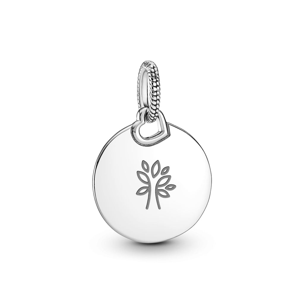Pandora Moments Pendentif Plaque Ronde Gravable 398610C00