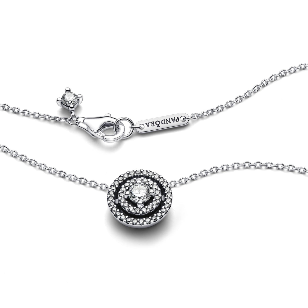 Pandora Timeless Collier Halo Double Scintillant 399414C01-45