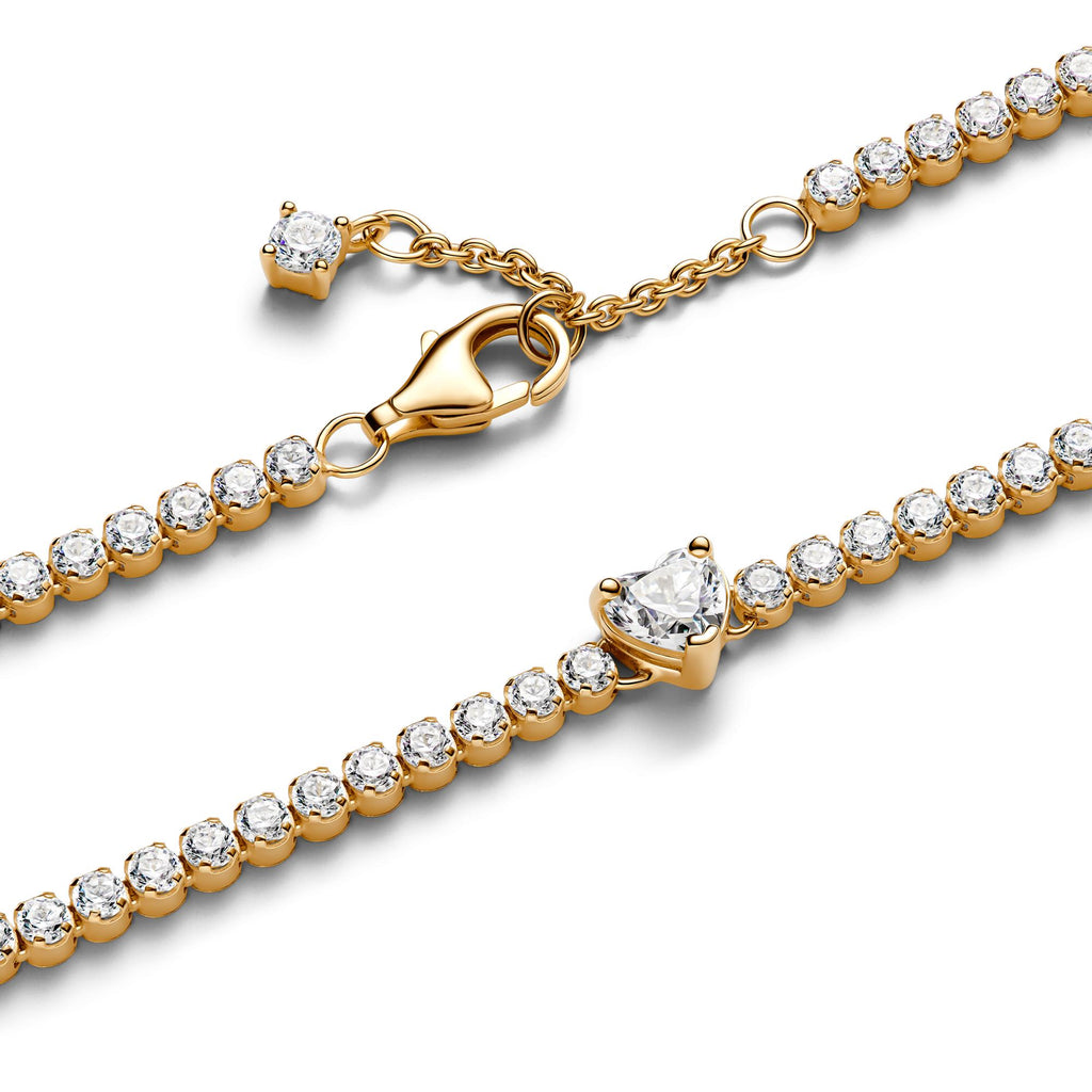 Pandora Timeless Bracelet Rivière Cœur Scintillant 560041C01