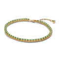 Pandora Timeless Bracelet Rivière Vert Scintillant 561469C02