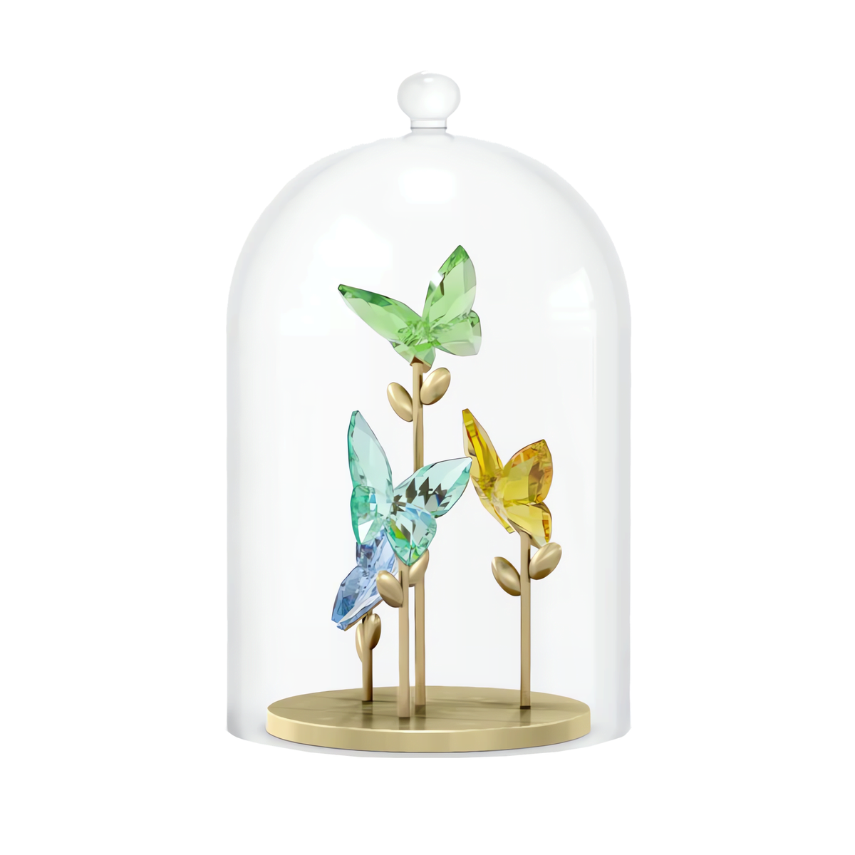 Swarovski Jungle Beats Cloche de verre Papillon Animal doré 5619219