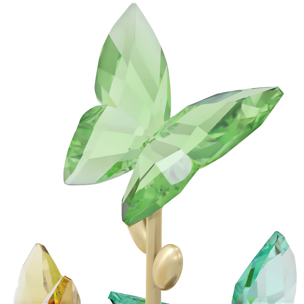 Swarovski Jungle Beats Cloche de verre Papillon Animal doré 5619219