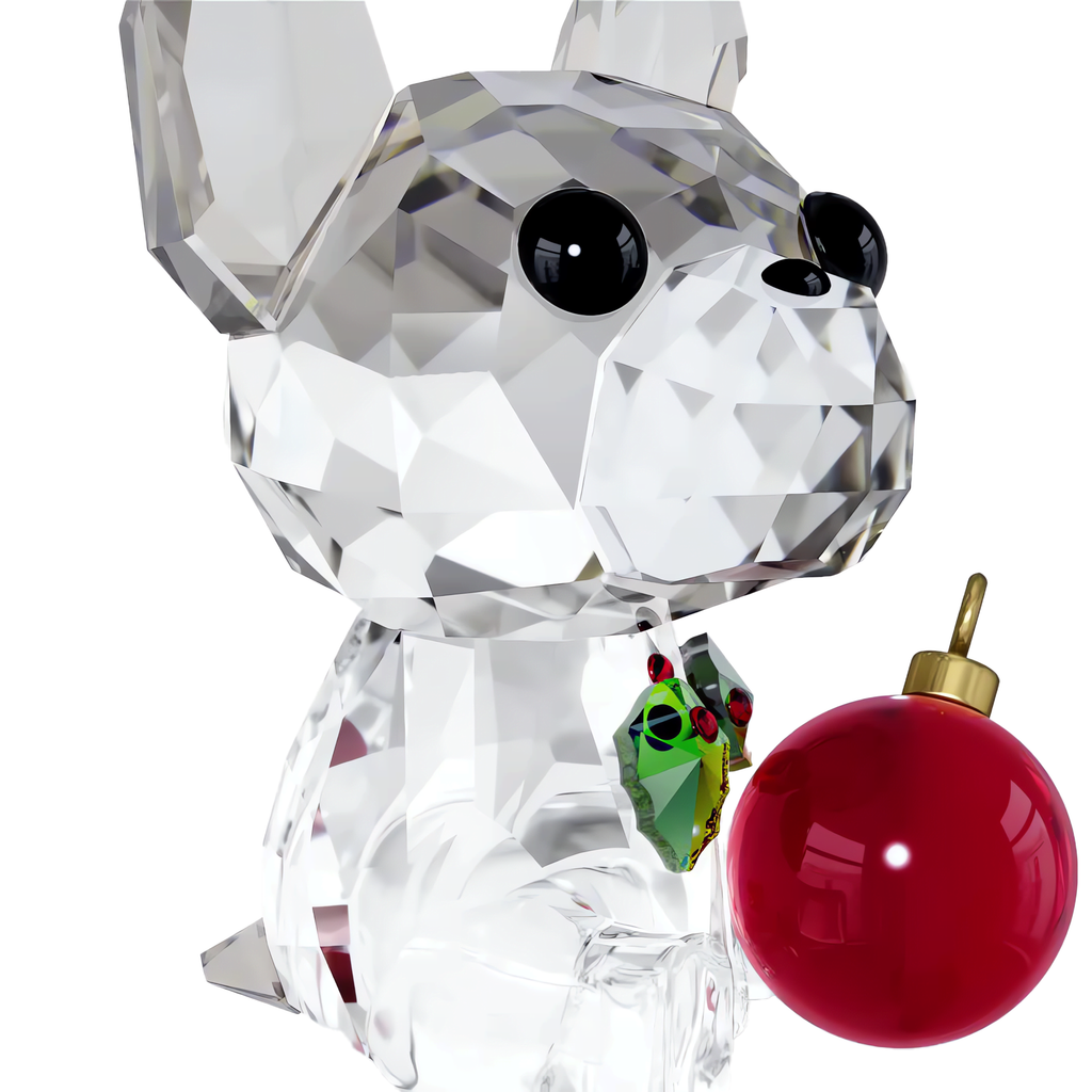 Swarovski Holiday Cheers Bouledogue chien Rouge 5625662