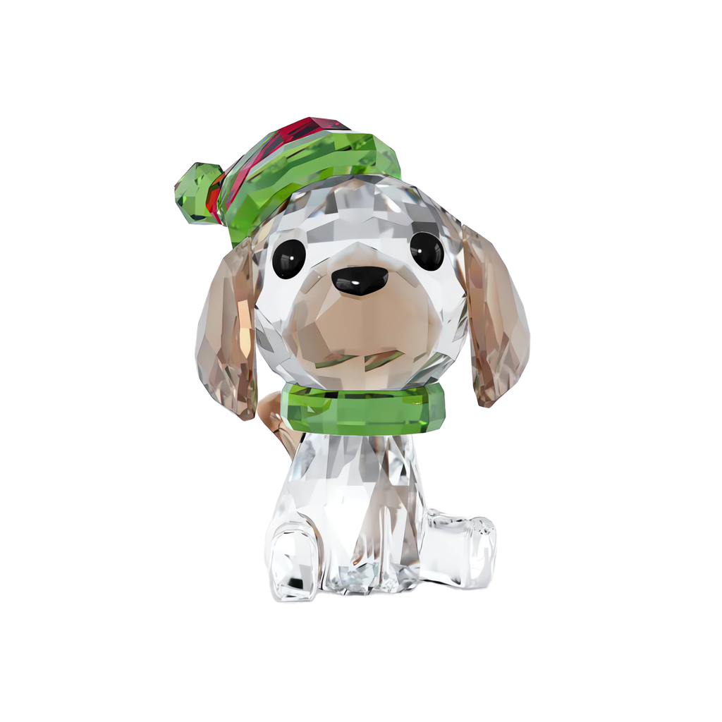 Swarovski Holiday Cheers Beagle chien Vert 5625856