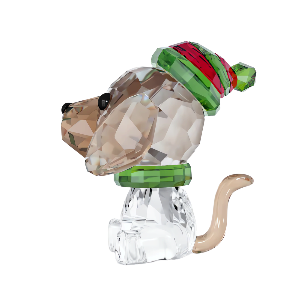 Swarovski Holiday Cheers Beagle chien Vert 5625856