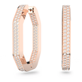 Swarovski Anneaux d'oreilles Dextera Blanches 5634992