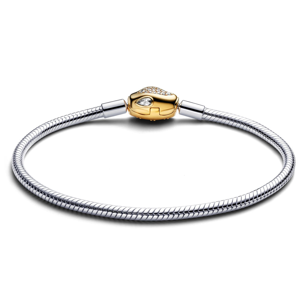 Pandora Moments Bracelet Fermoir & Maille Serpent 563683C01