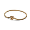 Pandora Moments Bracelet Maille Serpent Fermoir Cœur de l'Infini Scintillant 563758C01