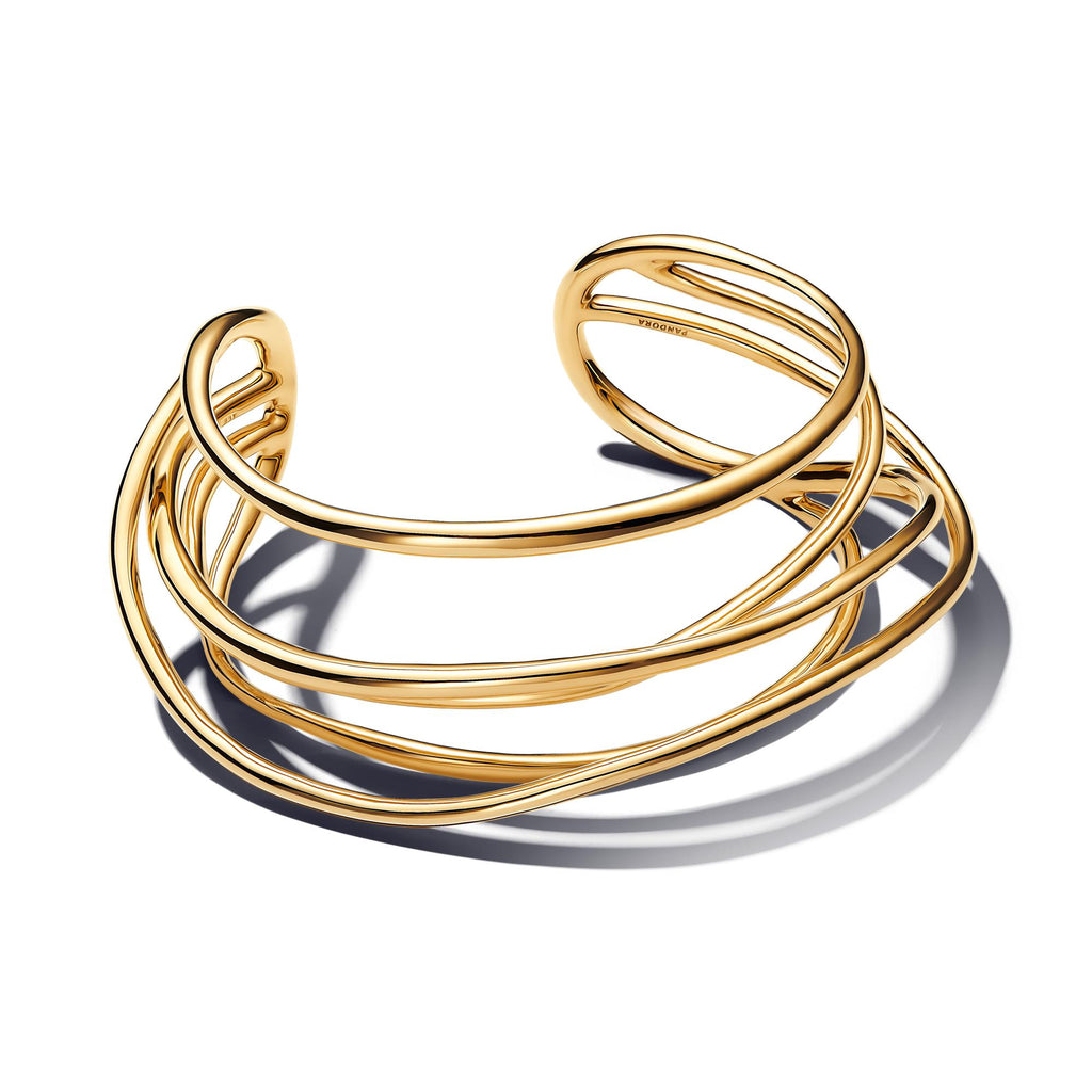 Pandora Essence Bracelet Jonc Ouvert Fil de Forme Organique 563867C00