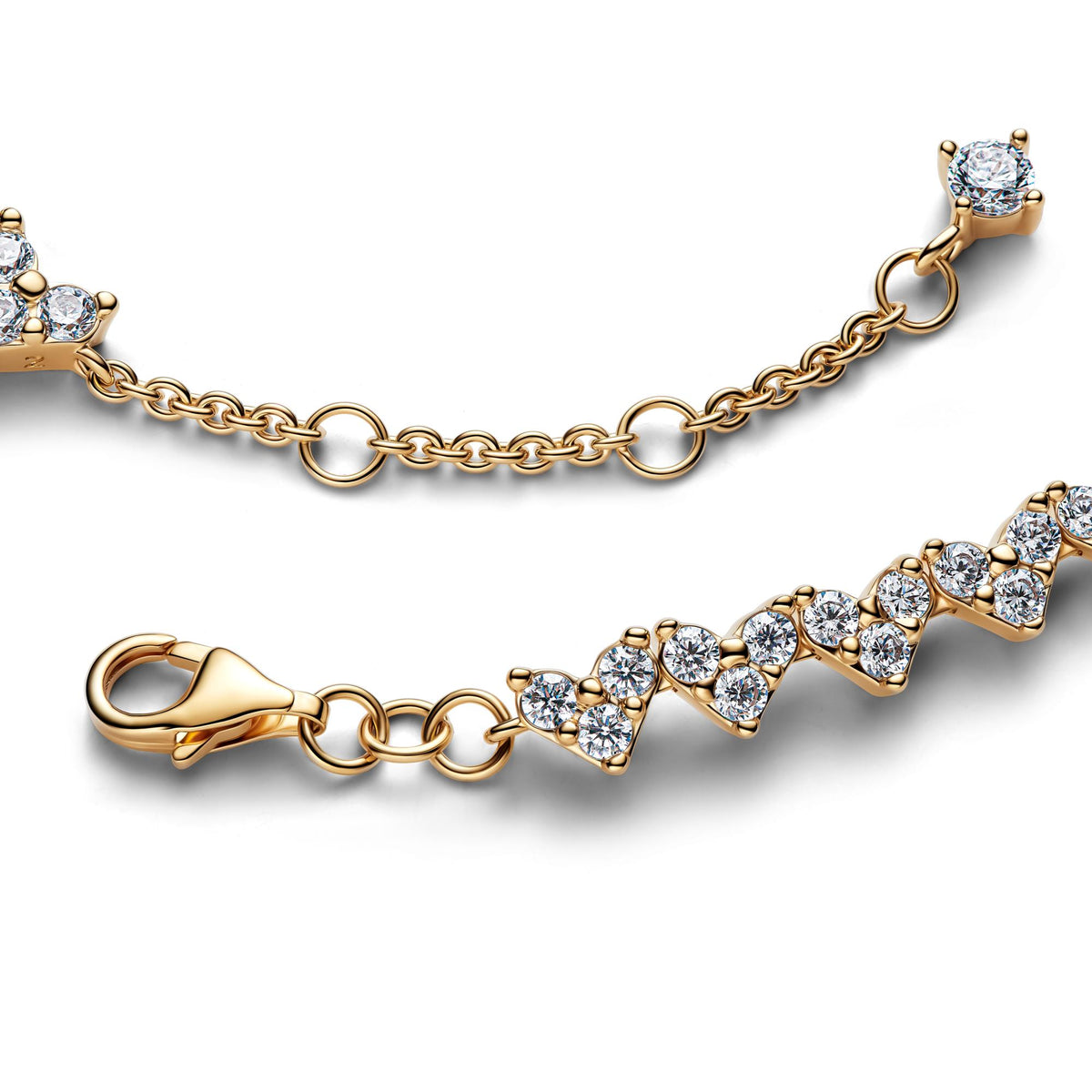 Pandora Timeless Bracelet Cœur Pierre Triple 564390C01