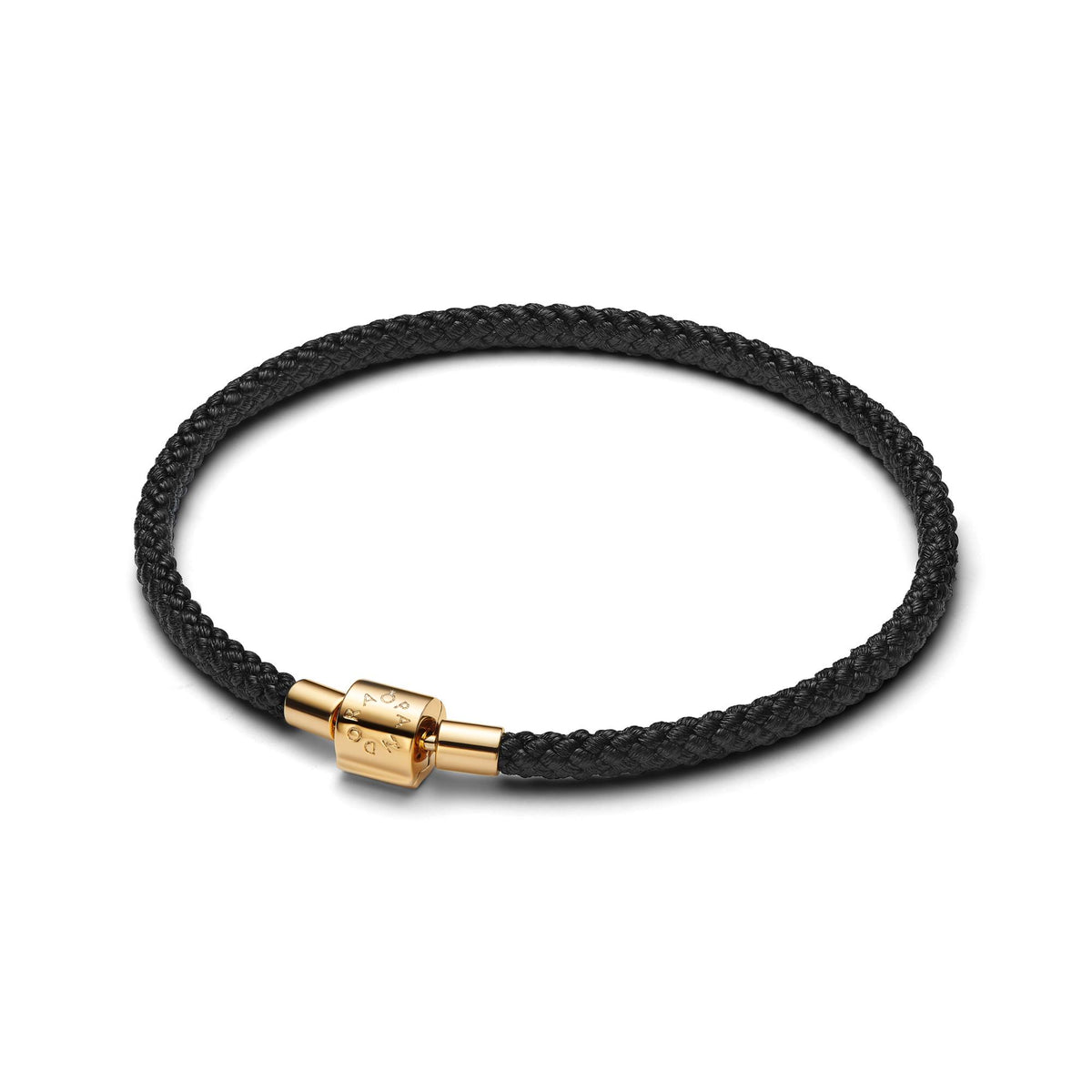 Pandora Moments Bracelet Cordon Noir Scintillant 564530C01