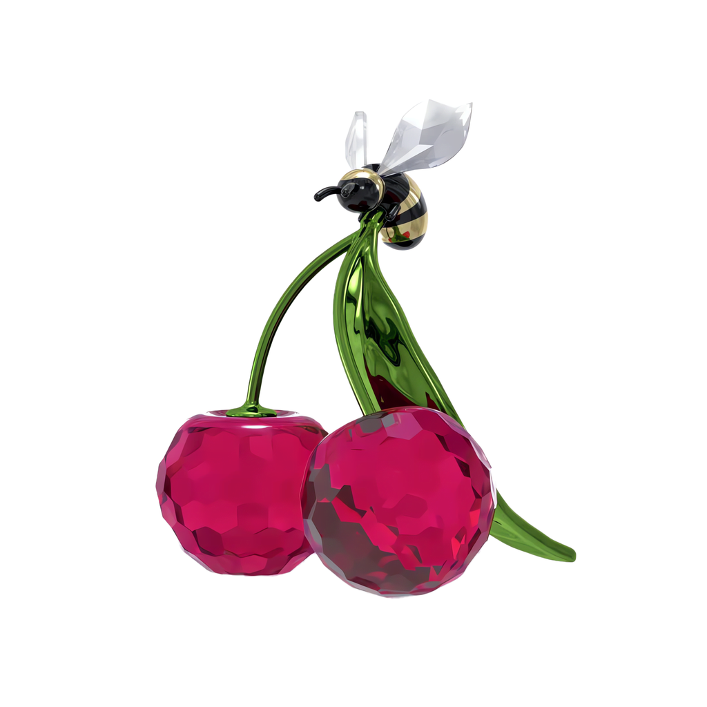 Swarovski Idyllia Abeille et Cerise Animal Rouge 5667550