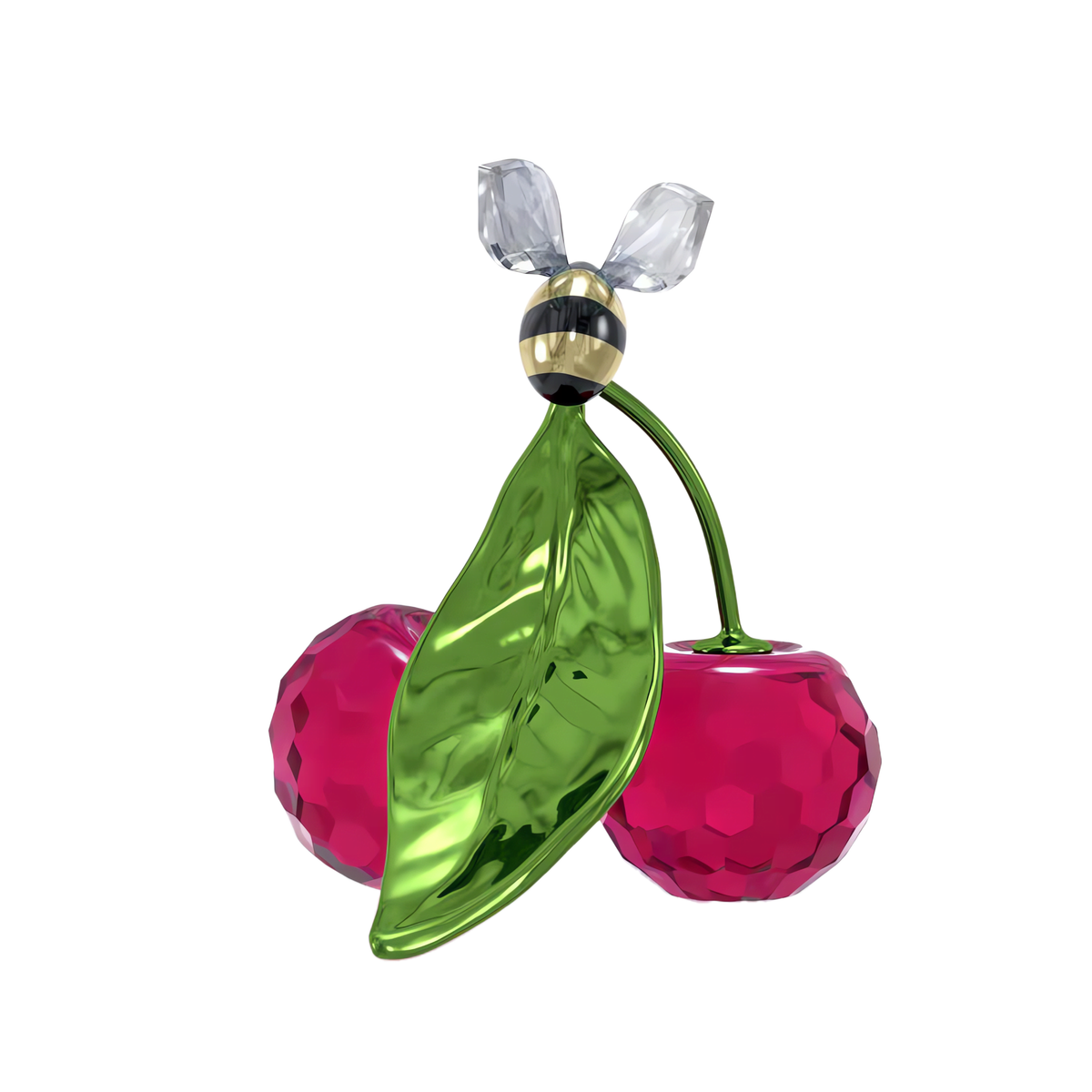 Swarovski Idyllia Abeille et Cerise Animal Rouge 5667550