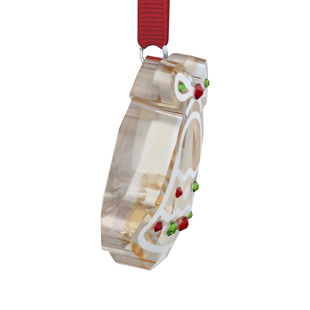 Swarovski Holiday Cheers Décoration Cloche Pain d’épice doré 5681580
