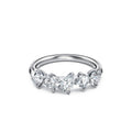 Swarovski Bague Galaxy, diamants de synthèse 1 ct tw, or blanc 18 carats
