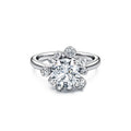 Swarovski Bague Galaxy, diamants de synthèse 2 ct tw, or blanc 18 carats