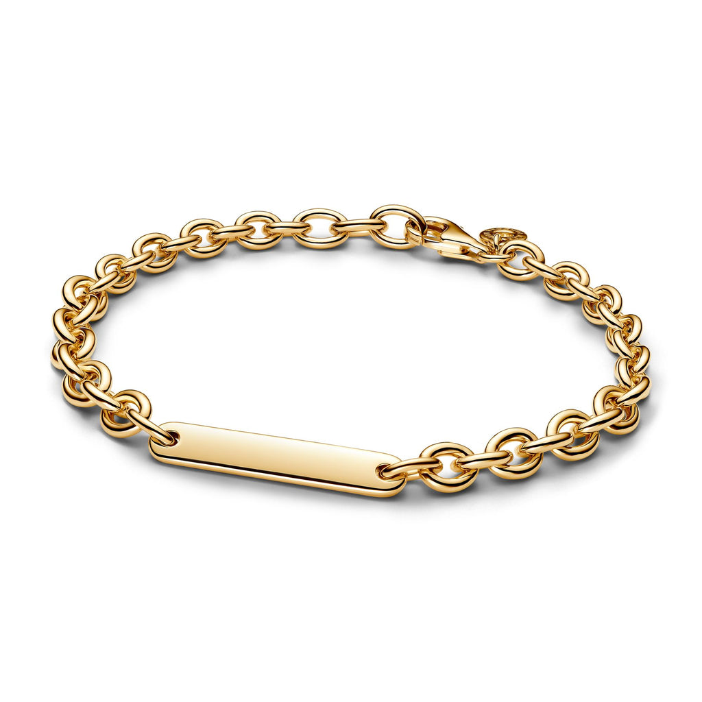Pandora Moments Bracelet à Maillons Barre Gravable 569523C00