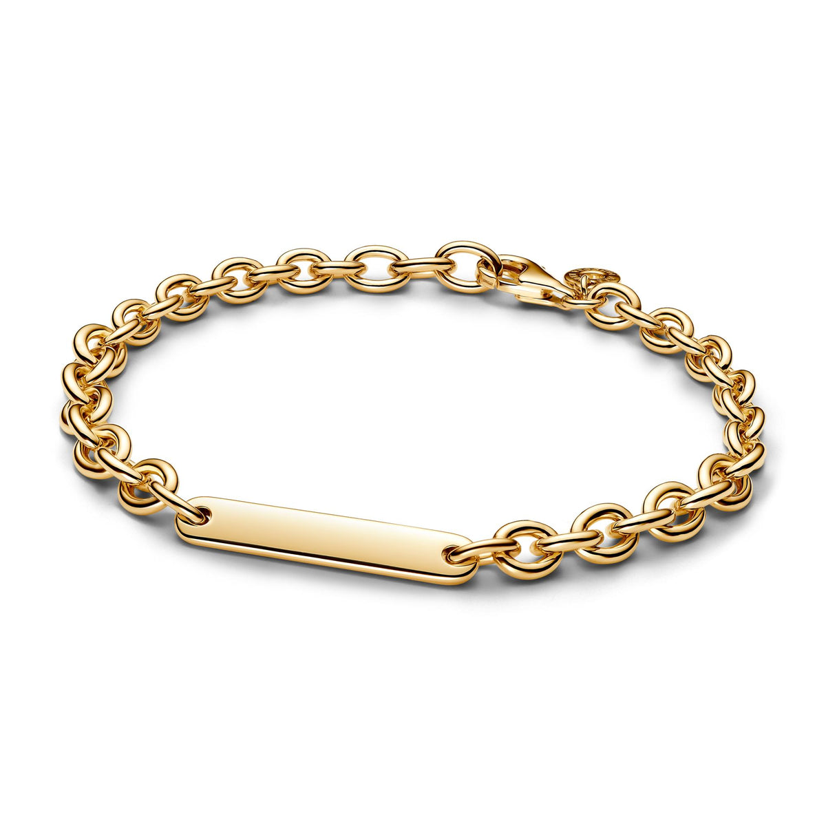 Pandora Moments Bracelet à Maillons Barre Gravable 569523C00