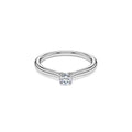 Swarovski Bague solitaire Eternity, diamants de synthèse 0,25 ct tw, argent sterling