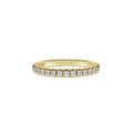 Swarovski Anneau Eternity, diamants de synthèse 0,4 ct tw, or jaune 18 carats