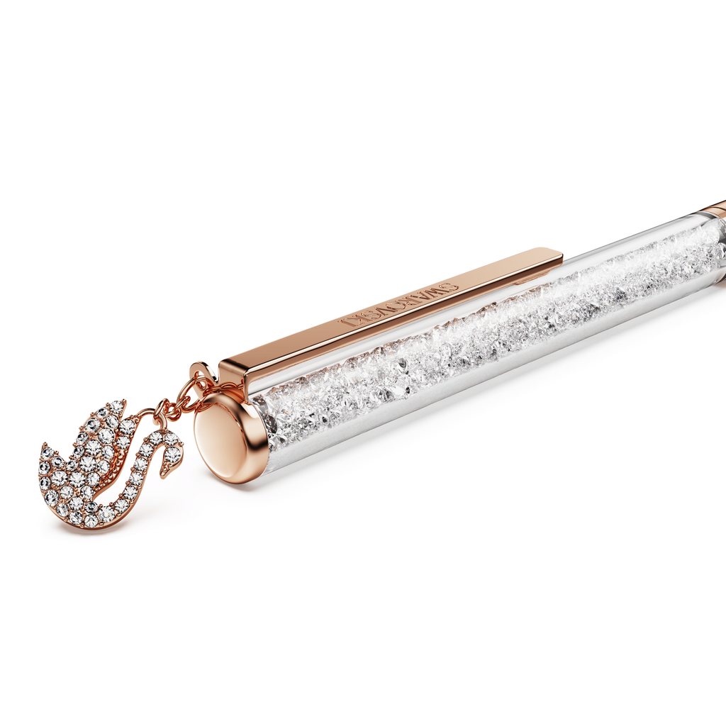Swarovski Stylo à bille Crystalline oiseau Blanc 5714959