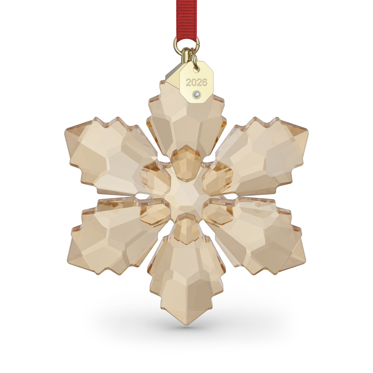 Swarovski Annual Edition Décoration Festive 2026 Flocon de neige Marron 5729037