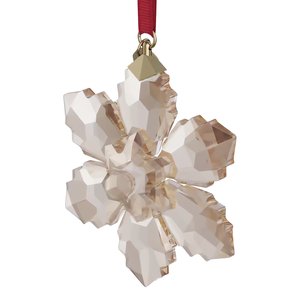 Swarovski Annual Edition Décoration Festive 2026 Flocon de neige Marron 5729037