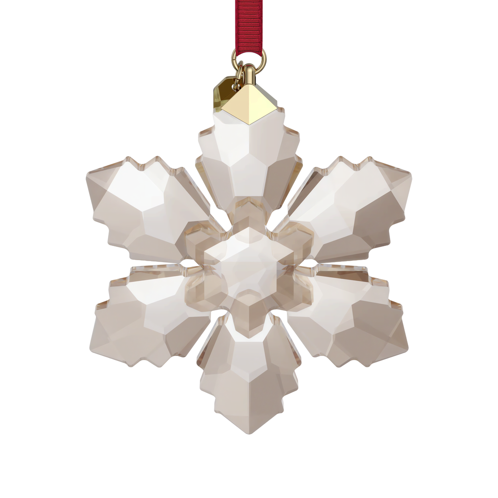Swarovski Annual Edition Décoration Festive 2026 Flocon de neige Marron 5729037