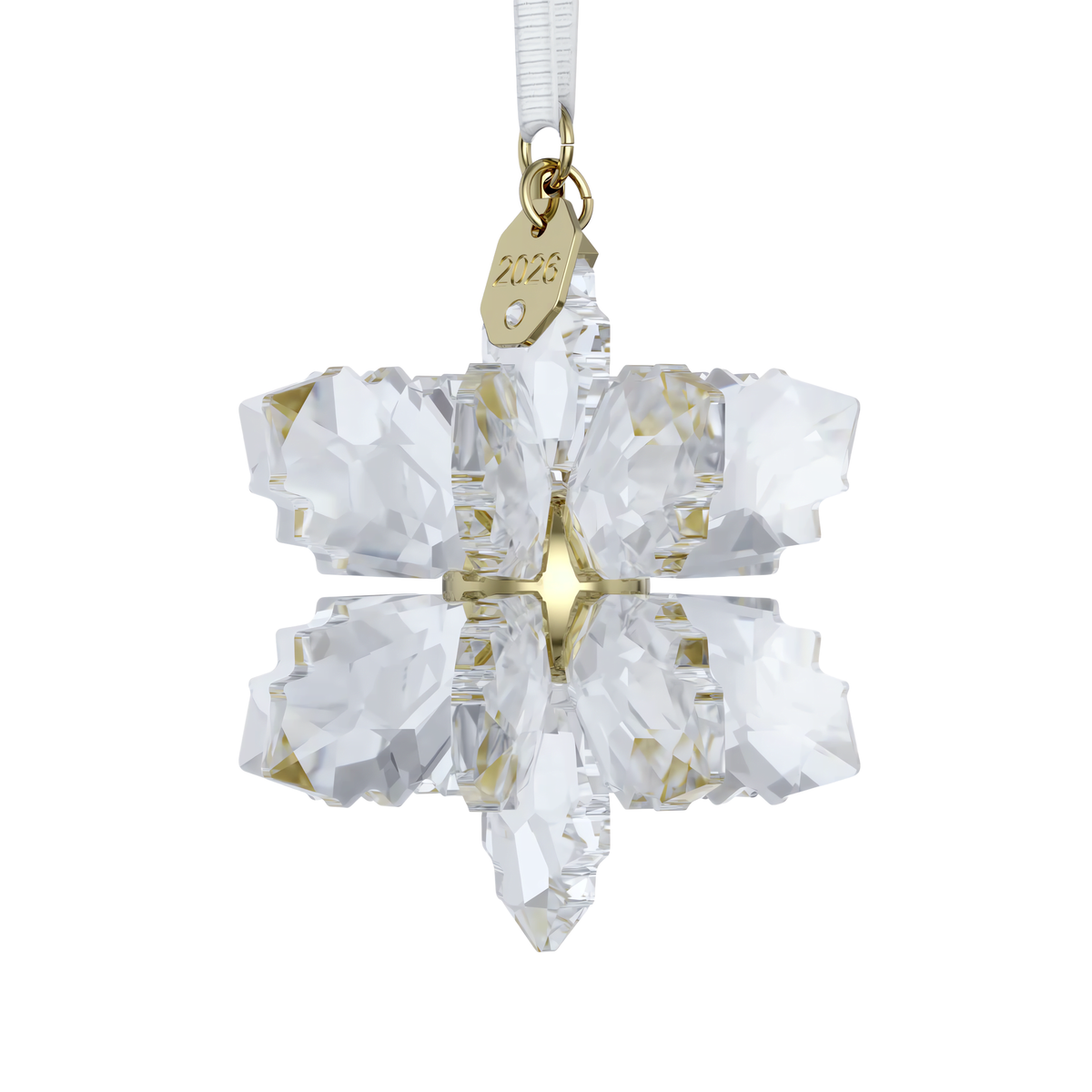 Swarovski Annual Edition Décoration 3D 2026 Flocon de neige Blanc 5731941