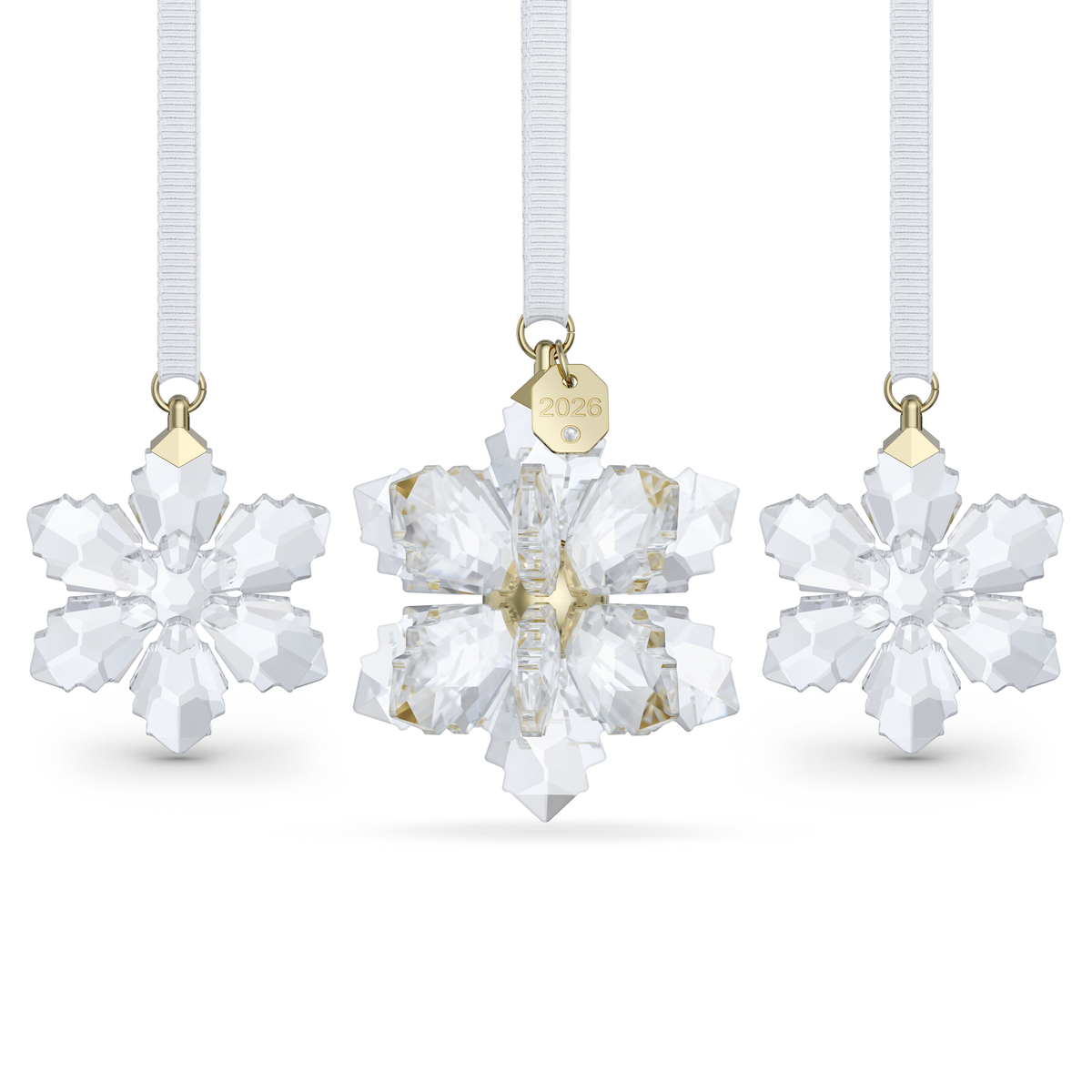 Swarovski Annual Edition Set de Décorations 3D 2026 Flocon de neige 5731943